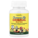 Source of Life®, оригинальные мини-таблетки, мультивитаминная и минеральная добавка, 90 таблеток — NaturesPlus