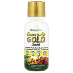 Source of Life, Gold® Liquid, тропические фрукты, 240 мл (8 жидк. Унций) — NaturesPlus