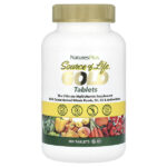 Source of Life®, Gold, лучшая мультивитаминная добавка, 180 таблеток — NaturesPlus