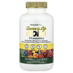Source of Life Gold®, жевательные таблетки, со вкусом тропических фруктов, 90 таблеток — NaturesPlus