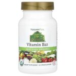 Source of Life® Garden, сертифицированный органический витамин B12, 60 веганских капсул — NaturesPlus