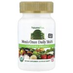 Source of Life Garden®, органические мультивитамины для мужчин, одна таблетка в день, без железа, 30 веганских таблеток — NaturesPlus