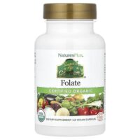 Source of Life®, Garden, фолат, 60 веганских капсул — NaturesPlus