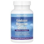 KalmAssure®, глицинат магния, 90 капсул (70 мг в 1 капсуле) — NaturesPlus