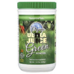 Органический зеленый порошок Ultra Juice, 600 г (1,32 фунта) — NaturesPlus