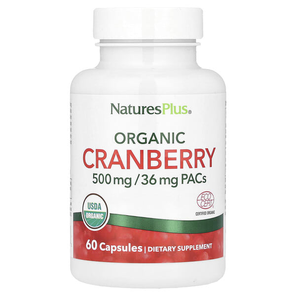 nap39518_v_8.jpg Органическая клюква, 60 капсул (250 мг на капсулу) — NaturesPlus