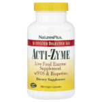 Acti-Zyme, 180 веганских капсул — NaturesPlus