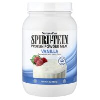 Spiru-Tein®, протеиновый порошок, со вкусом ванили, 1800 г (4 фунта) — NaturesPlus