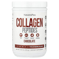 Коллагеновые пептиды, шоколадные, 378 г (0,83 фунта) — NaturesPlus
