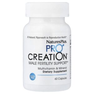ProCreation, поддержка мужской фертильности, 60 капсул — NaturesPlus