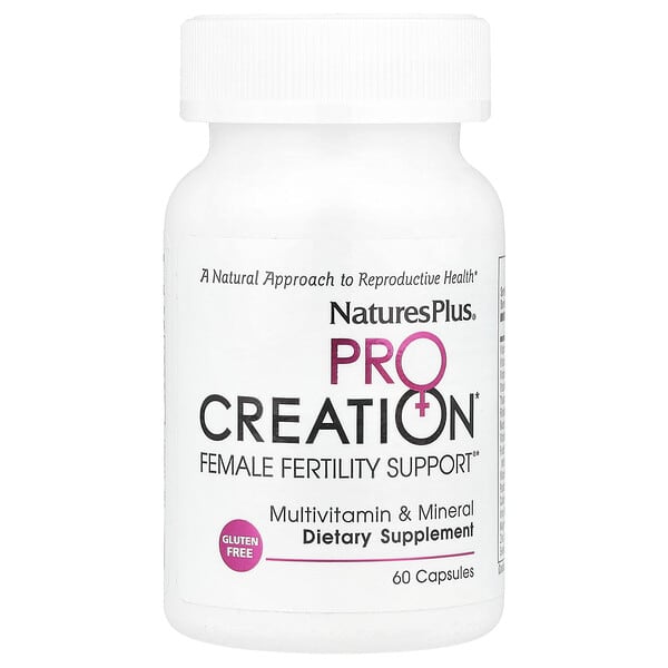 nap48727_v_39.jpg ProCreation, Female Fertility Support, поддержка репродуктивной функции для женщин, 60 вегетарианских капсул — NaturesPlus