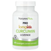 PRO longvìda® леденцы с куркумином, 60 пастилок (250 мг на пастилку) — NaturesPlus