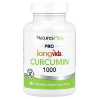 Pro Longvida® Curcumin 1000, 1000 мг, 30 таблеток — NaturesPlus