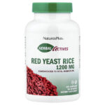 Herbal Actives, красный ферментированный рис, 120 капсул (600 мг в 1 капсуле) — NaturesPlus
