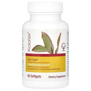 Kolorex, Advanced Candida Care, 60 мягких желатиновых капсул