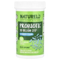 пробиотик, 50 млрд КОЕ, 30 капсул с отсроченным высвобождением — NATURELO