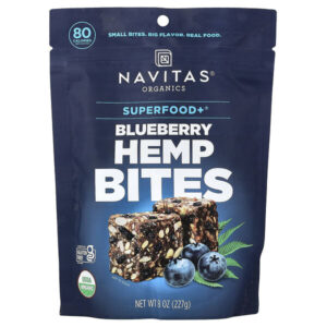 Superfood+®, конопляная смесь, со вкусом голубики, 227 г (8 унций) — Navitas Organics