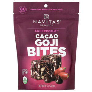 Superfood+®, кусочки какао и годжи, 227 г (8 унций) — Navitas Organics