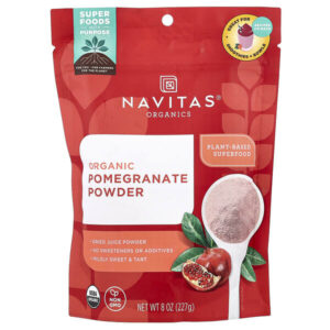 Органический гранатовый порошок, 227 г (8 унций) — Navitas Organics