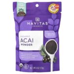 Органический порошок асаи, 113 г (4 унции) — Navitas Organics