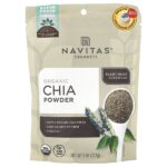 органический порошок чиа, 227 г (8 унций) — Navitas Organics