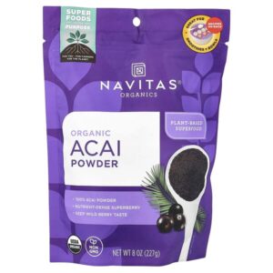 Органический порошок асаи, 227 г — Navitas Organics
