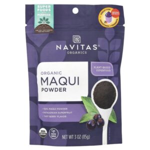 Органический порошок маки, тарт, 85 г (3 унции) — Navitas Organics
