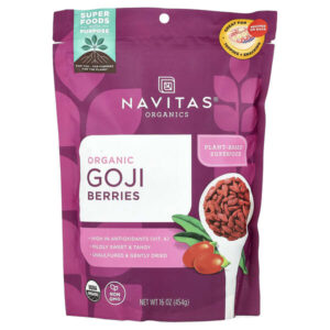 органические ягоды годжи, 454 г (16 унций) — Navitas Organics