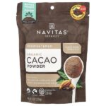 органический порошок какао, несладкий, 227 г (8 унций) — Navitas Organics