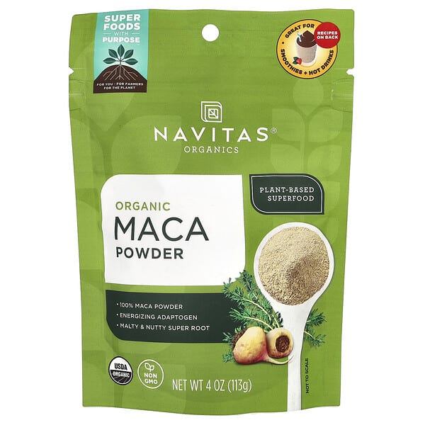 nav02023_v_16.jpg Органический порошок Maca Powder, 113 г — Navitas Organics