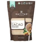 органический какао-порошок, без подсластителей, 680 г (24 унции) — Navitas Organics