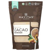 органический какао-порошок, без подсластителей, 680 г (24 унции) — Navitas Organics
