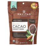 органические сладкие ядра какао-боба, 227 г (8 унций) — Navitas Organics
