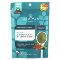 Marine Minerals, смесь органических суперпродуктов и морских овощей, 120 г (4,2 унции) — Navitas Organics