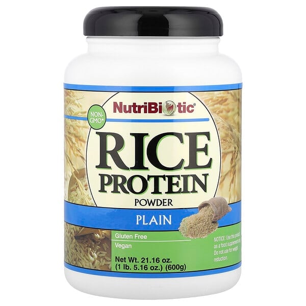 nbc00150_v_37.jpg Порошок из рисового протеина, обычный, 1 фунт 600 г (5,16 унции) — NutriBiotic