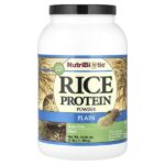Необработанный рисовый протеин, простой, 1,36 кг (3 фунта) — NutriBiotic