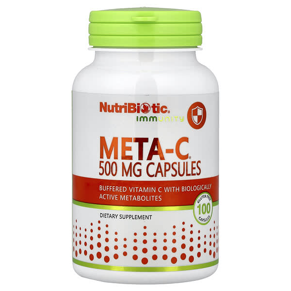 nbc00180_v_24.jpg Immunity, Meta-C®, 100 капсул без глютена — NutriBiotic