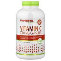 Витамин C, 1000 мг, 500 капсул — NutriBiotic