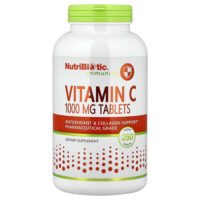 Immunity, витамин C, 1000 мг, 250 веганских таблеток — NutriBiotic