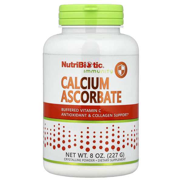 nbc00400_v_24.jpg Immunity, аскорбат кальция, 227 г (8 унций) — NutriBiotic