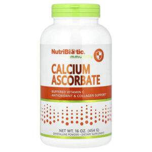 аскорбат кальция для поддержки иммунитета, 454 г — NutriBiotic