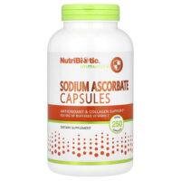 аскорбат натрия, 250 веганских капсул — NutriBiotic