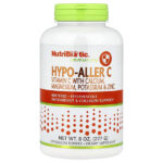 Immunity, Hypo-Aller C, витамин C с кальцием, магнием, калием и цинком, 227 г (8 унций) — NutriBiotic