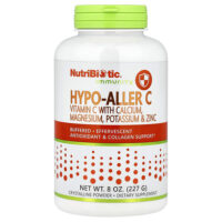 Immunity, Hypo-Aller C, витамин C с кальцием, магнием, калием и цинком, 227 г (8 унций) — NutriBiotic