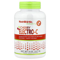 Immunity, Cherry Electro-C, порошок, 227 г (8 унций) — NutriBiotic