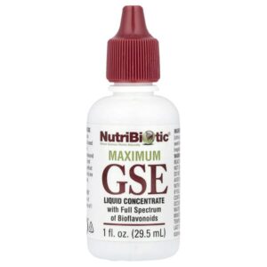 Maximum GSE, жидкий концентрат, 29,5 мл (1 жидк. унция) — NutriBiotic