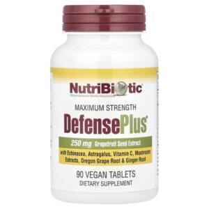 DefensePlus®, максимальная эффективность, 90 веганских таблеток — NutriBiotic