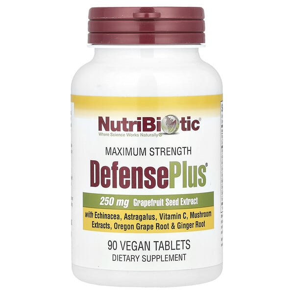 nbc01015_v_51.jpg DefensePlus®, максимальная эффективность, 90 веганских таблеток — NutriBiotic