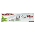 Dental Gel Plus, гель для зубов с отбеливающим эффектом, грушанка, 128 г (4,5 унции) — NutriBiotic — изображение 2