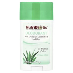 дезодорант, без запаха, 75 г (2,6 унции) — NutriBiotic